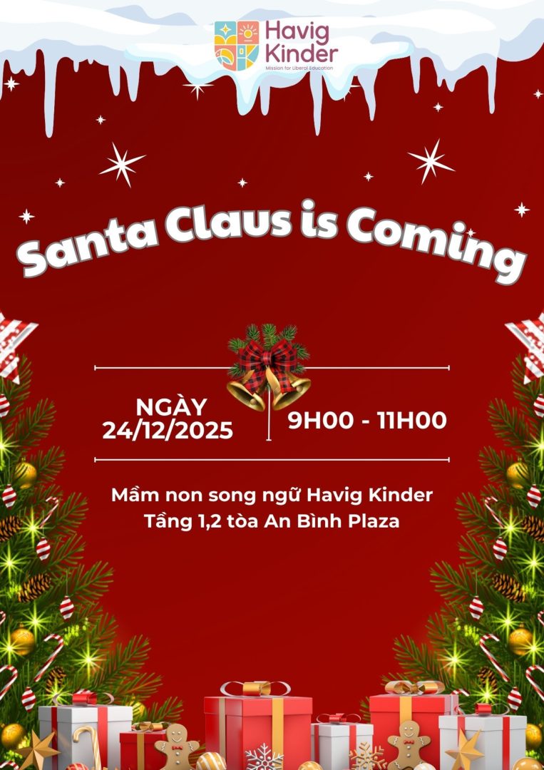 Santa Claus is coming to Havig Kinder