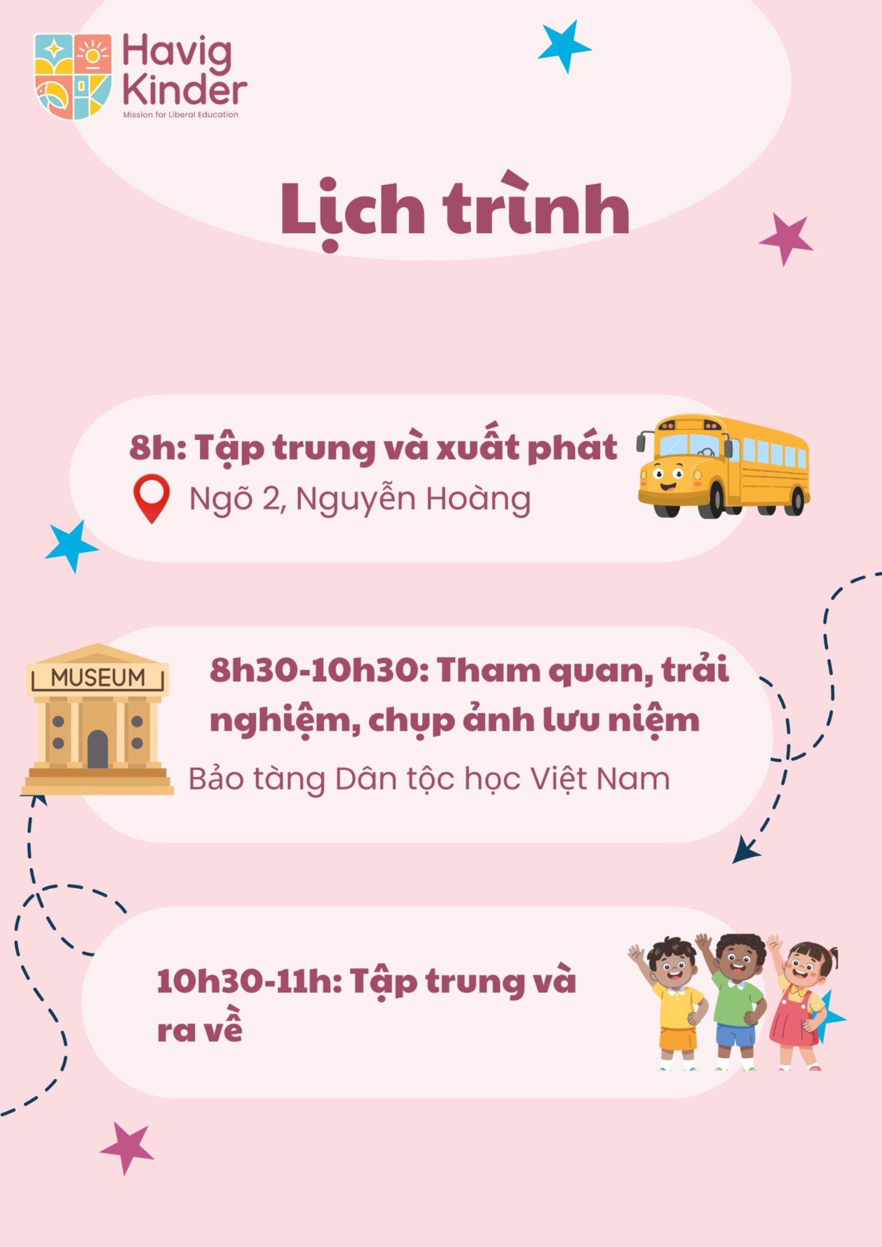 Thông báo về việc tham quan bảo tàng Dân tộc học Việt Nam